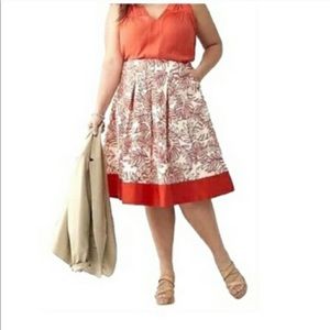 NWOT Linen skirt w/pockets!